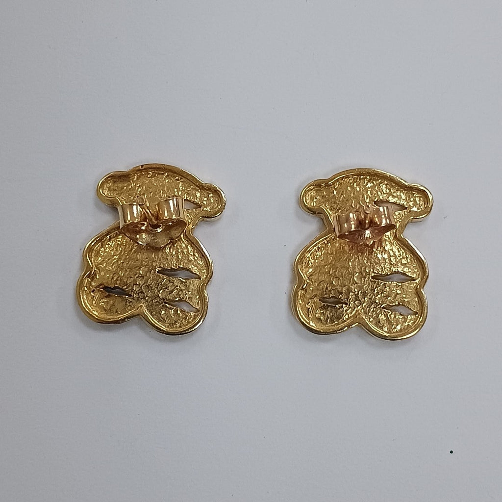 BROQUELES PAR ORO COMBINADO 14 K 3,20 GRMS (SEMINUEVO)