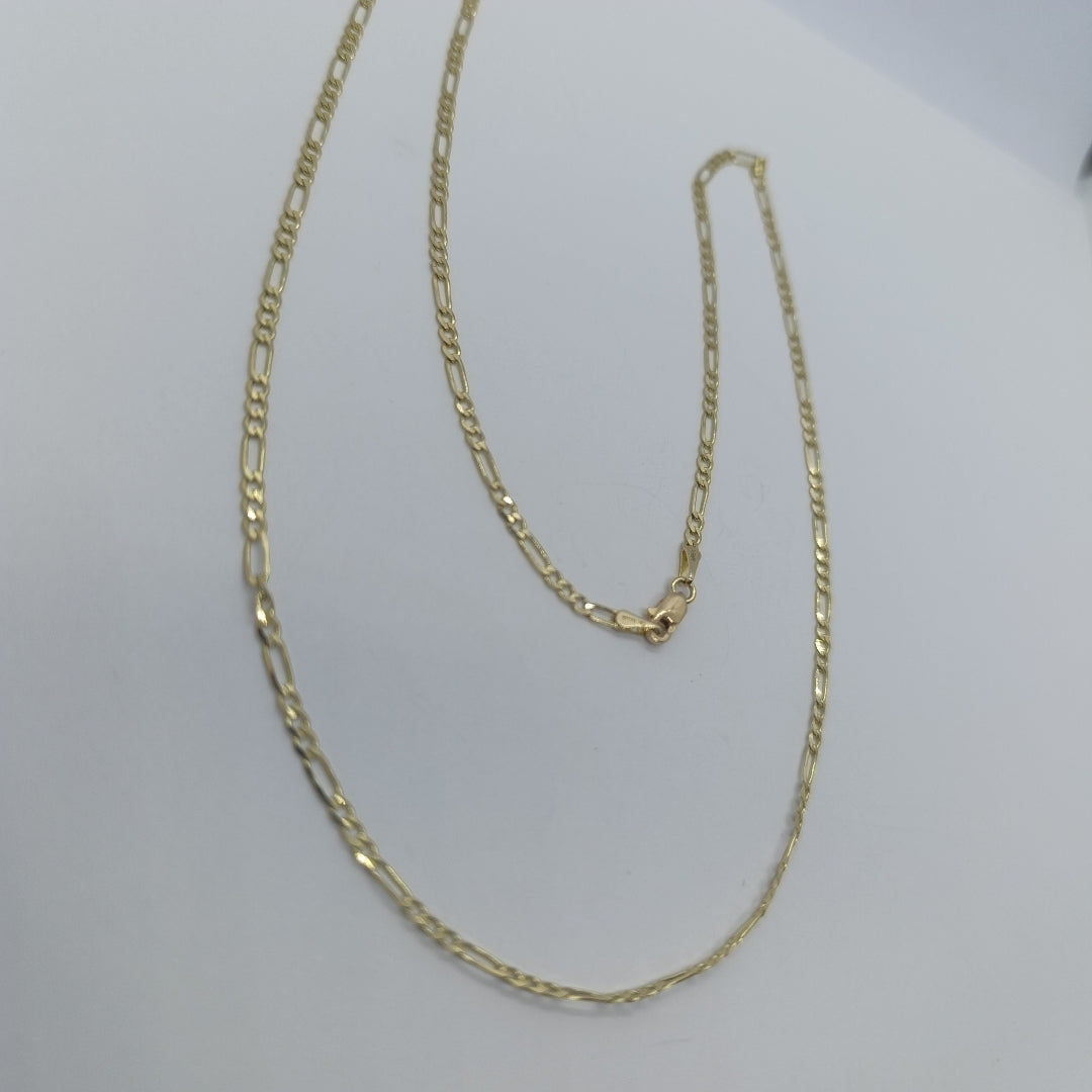 CADENA 3X1 14K 55 CM 5 GR (NUEVO)