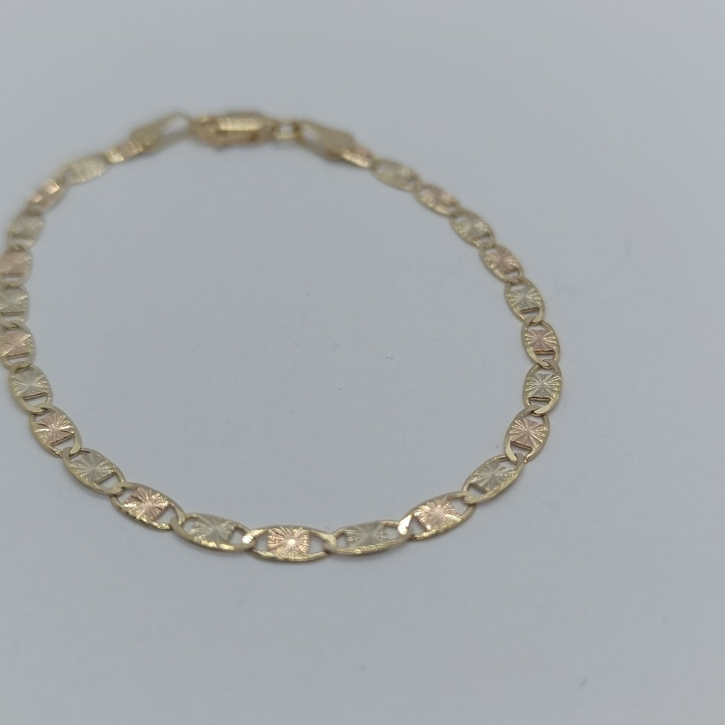 PULSERA GUCHI 14K 18 CM 2.8 GR (NUEVO)