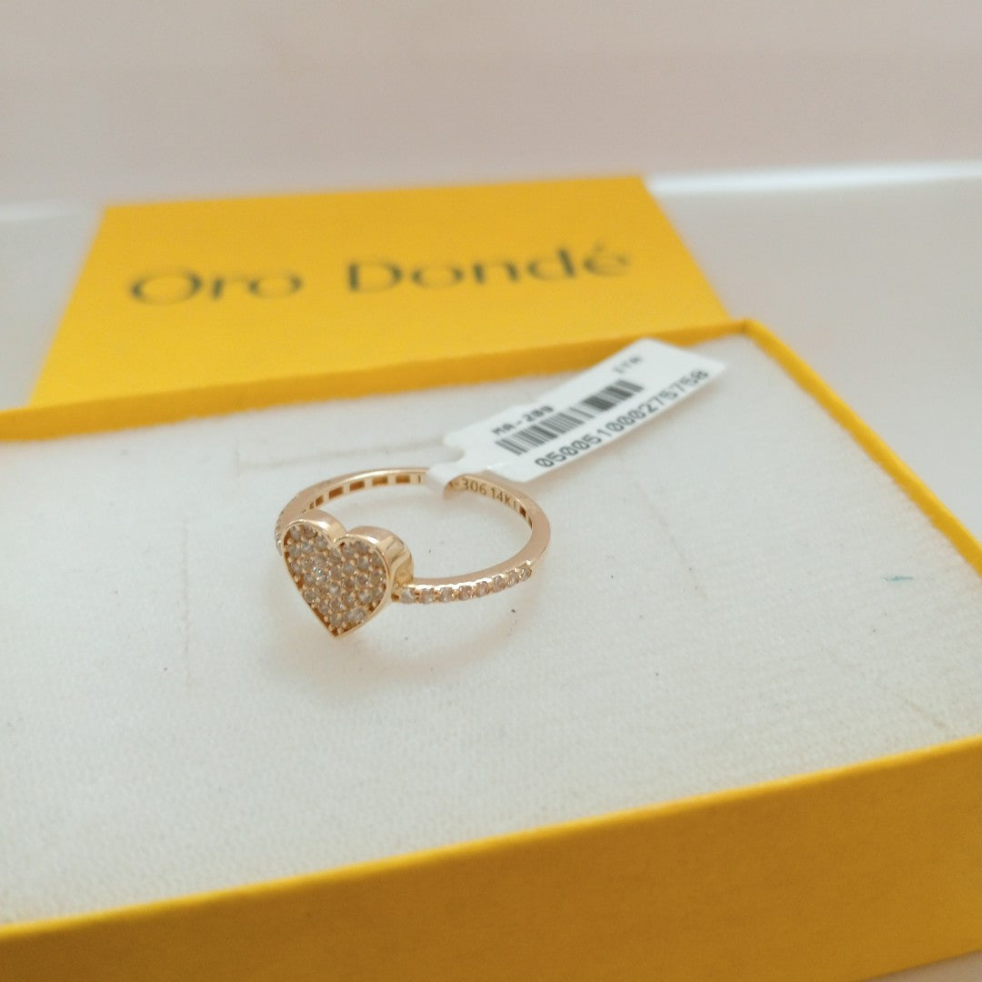 ANILLOS DAMA ORO 14K 1.6 (NUEVO)