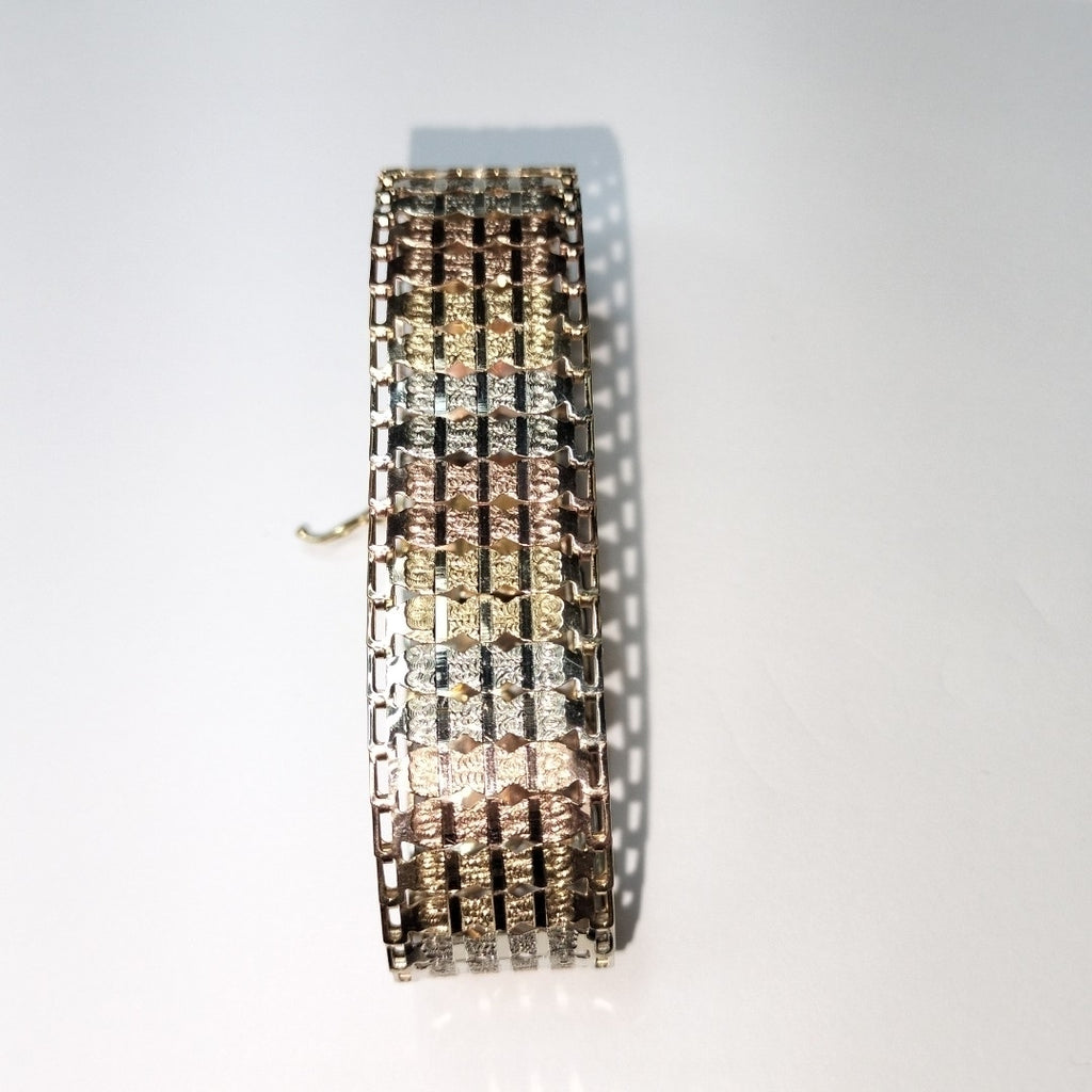 BRAZALETE ORO 14 K 14.2 GRMS (SEMINUEVO)