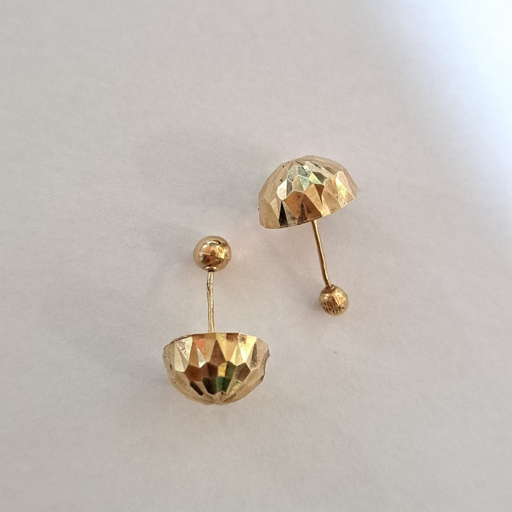 BROQUELES PAR ORO 8 K 0,80 GRMS (SEMINUEVO)