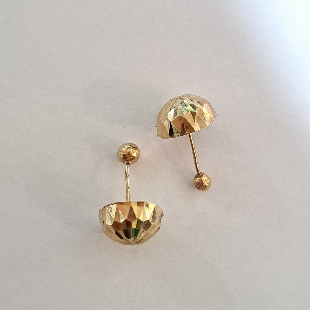 BROQUELES PAR ORO 8 K 0,80 GRMS (SEMINUEVO)
