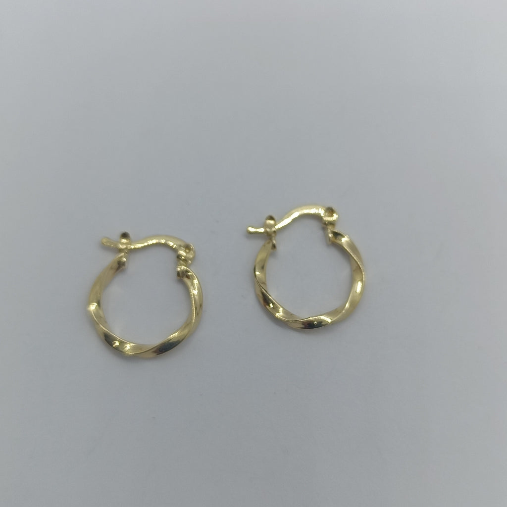 ARETES ARRACADAS TORZAL 14K 1.2 GR (NUEVO)