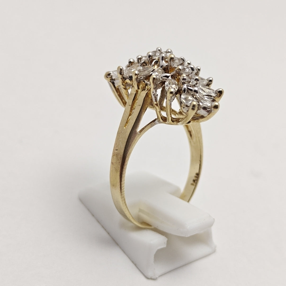 ANILLO ORO 14 K 6,50 GRMS (SEMINUEVO)