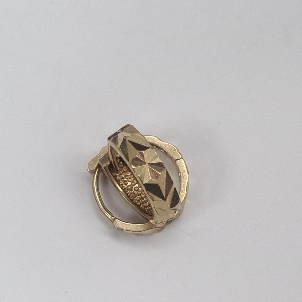 ARRACADAS PAR ORO 14 K 1.7 GRMS (SEMINUEVO)