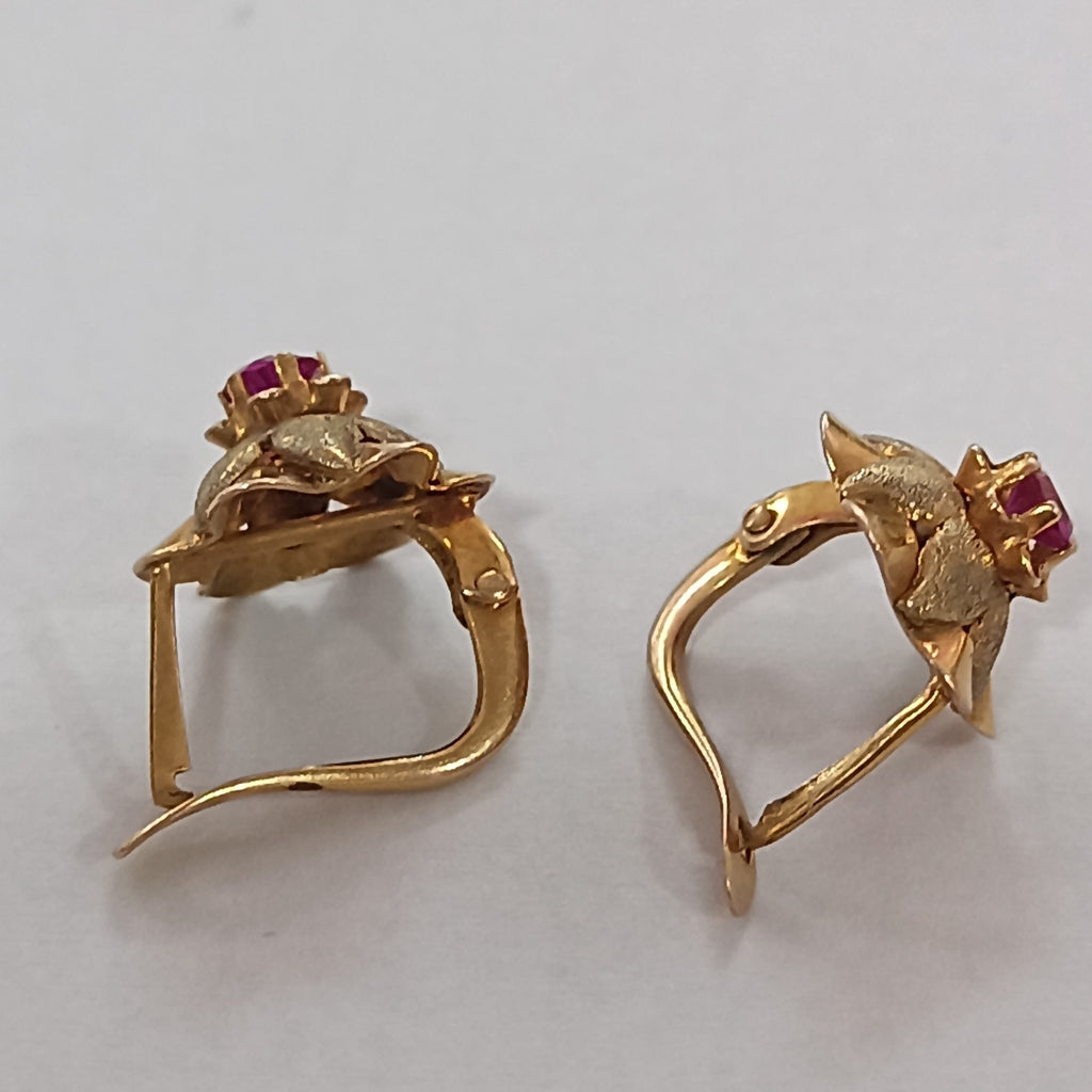 ARETES PAR ORO 10 K 2,00 GRMS (SEMINUEVO)