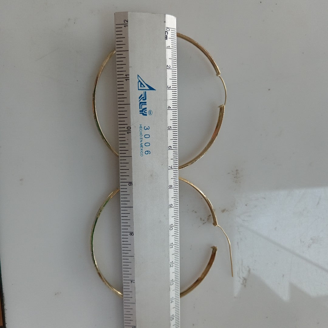ARRACADAS PAR ORO 10 K 9,80 GRMS (SEMINUEVO)