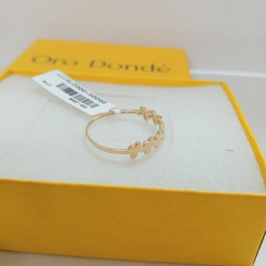 ANILLOS DAMA ORO 14K 1 (NUEVO)