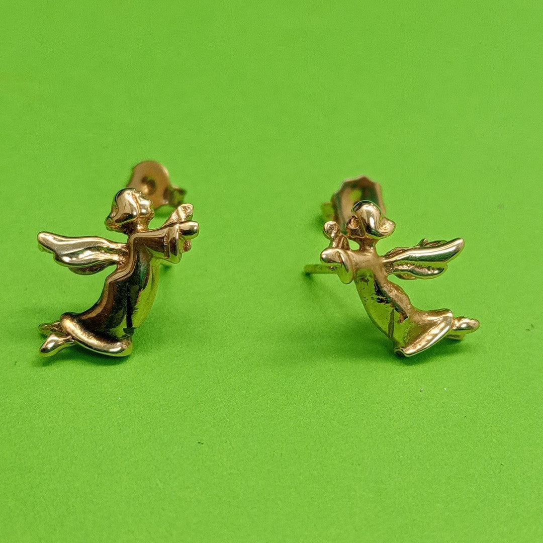 ARETES PAR ORO 14 K 2.8 GRMS (SEMINUEVO)