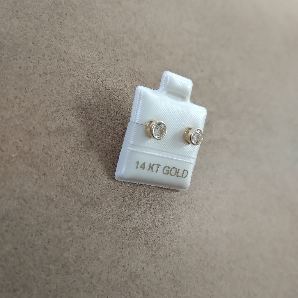 BROQUELES ORO 14K 1.2 (NUEVO)