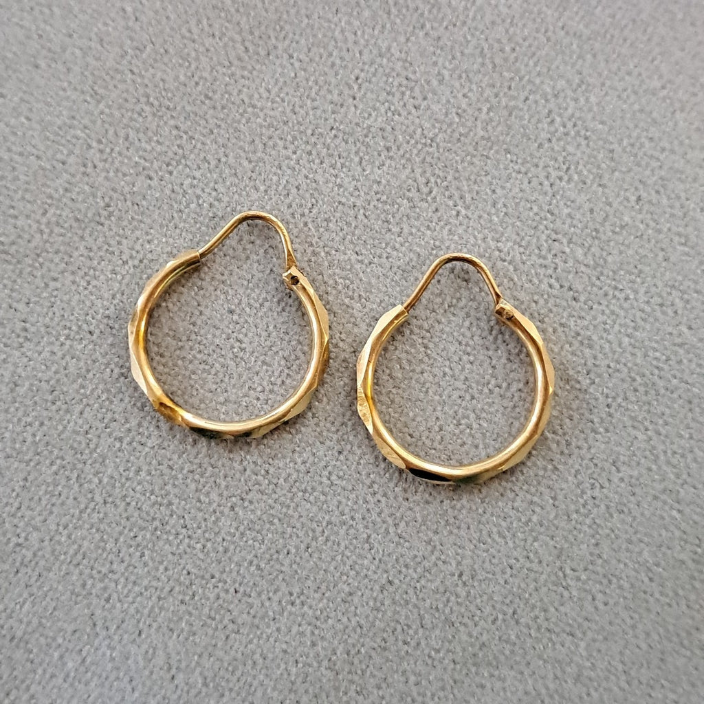 ARRACADAS PAR ORO 10 K 1,10 GRMS (SEMINUEVO)