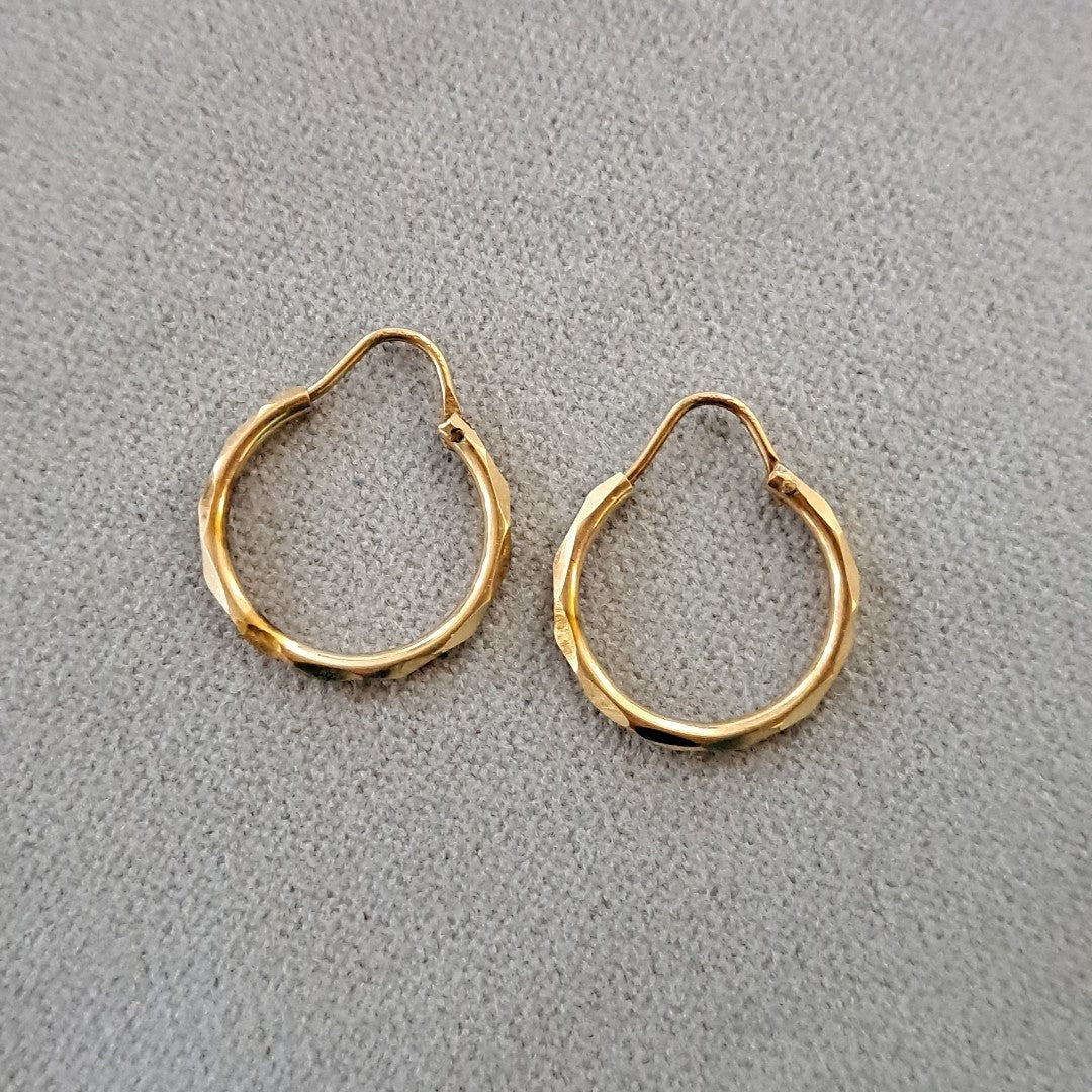 ARRACADAS PAR ORO 10 K 1,10 GRMS (SEMINUEVO)