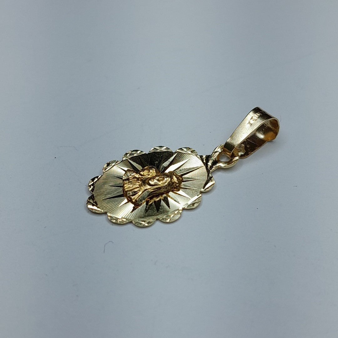 MEDALLA RELIGIOSA ORO 14 K 0,70 GRMS (SEMINUEVO)