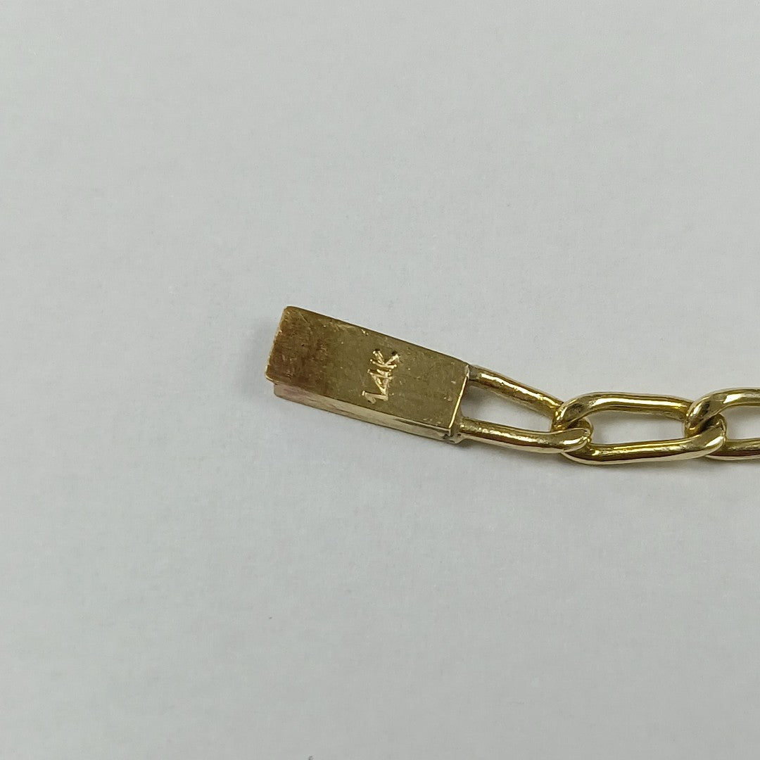 PULSERA ORO 14 K 4.8 GRMS (SEMINUEVO)