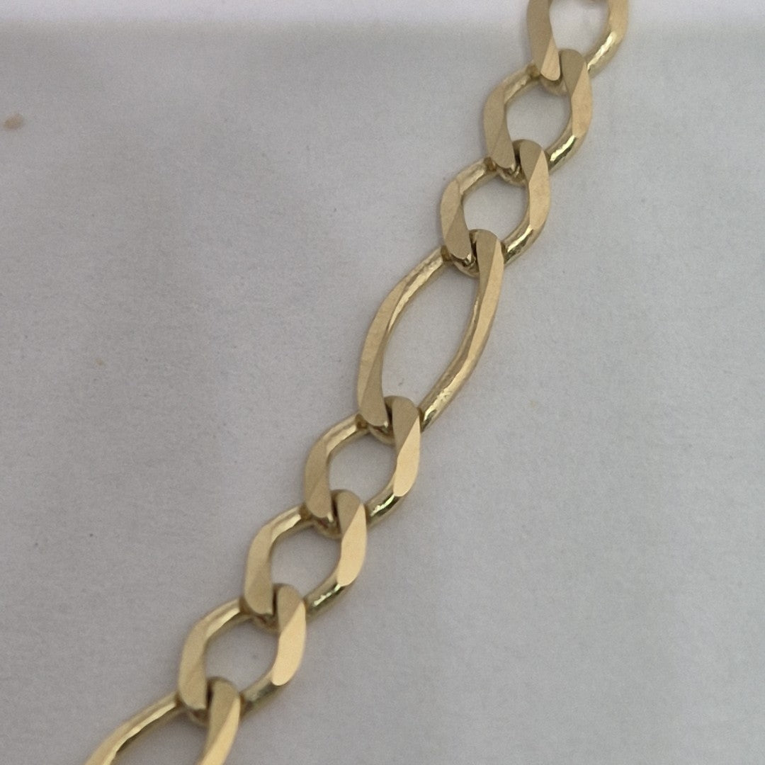 CADENA TEJIDO 3X1 14K 55 CM 8.2 GR (NUEVO)