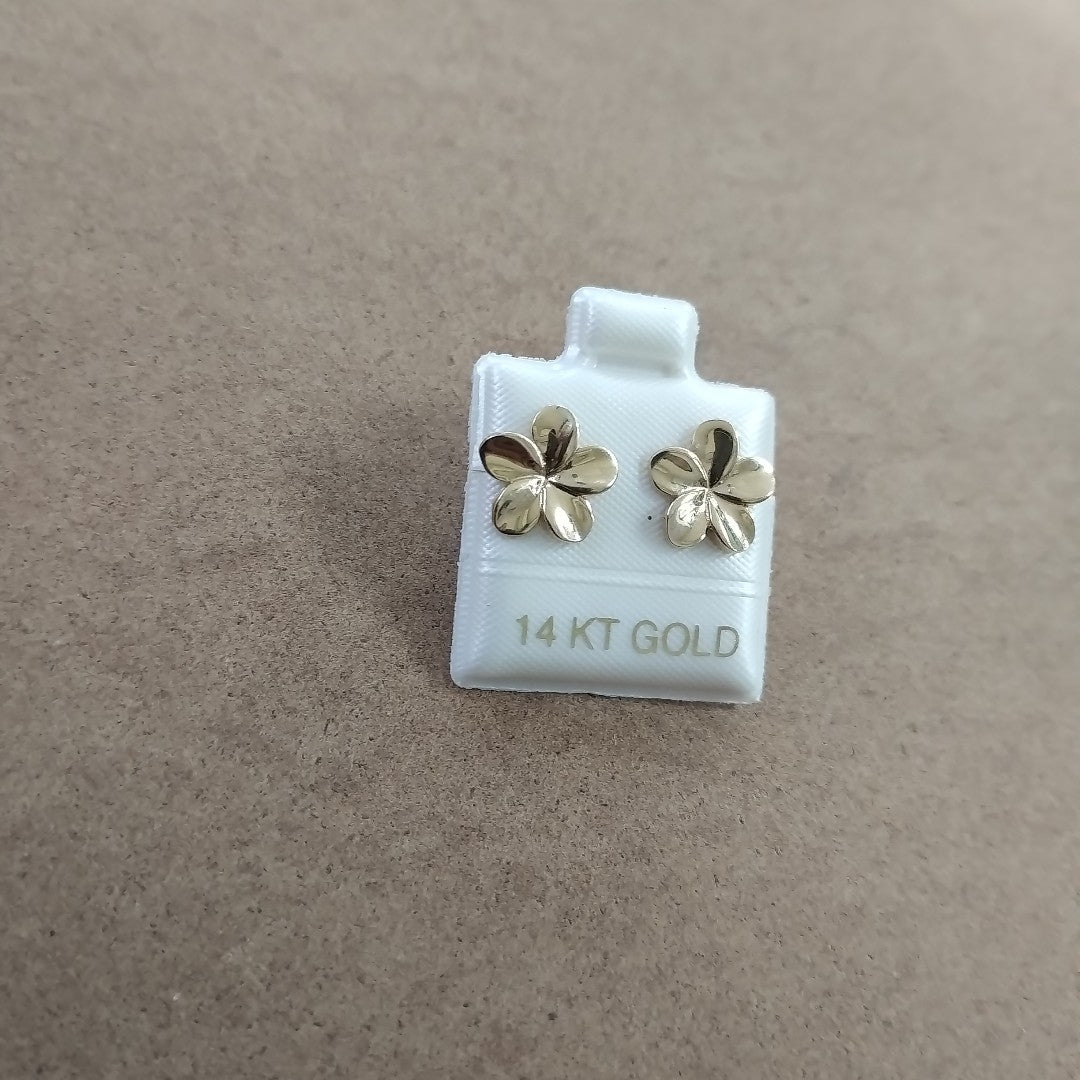 BROQUELES ORO 14K 1.5 (NUEVO)