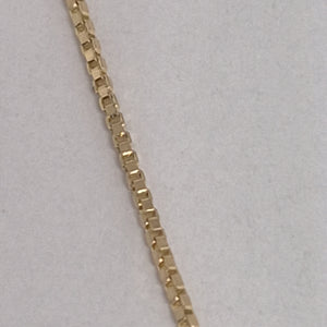 CADENA VENECIANO 14K 50 CM 1.5 GR (NUEVO)
