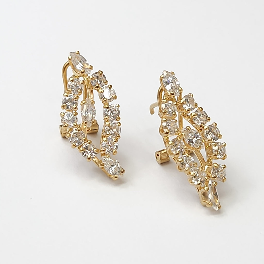 ARETES PAR ORO 14 K 4,20 GRMS (SEMINUEVO)