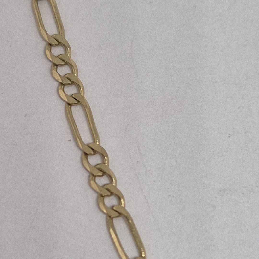 CADENA TEJIDO 3X1 14K 60 CM 5.6 GR (NUEVO)