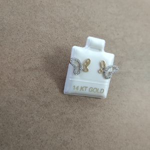BROQUELES ORO 14K 1.2 (NUEVO)