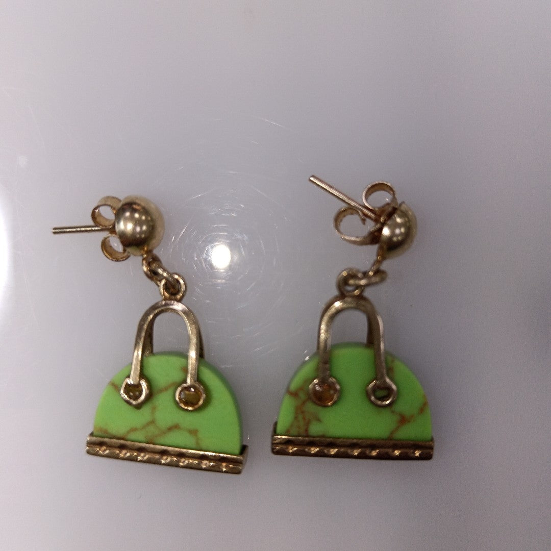 ARETES PAR ORO 10 K 3,70 GRMS (SEMINUEVO)