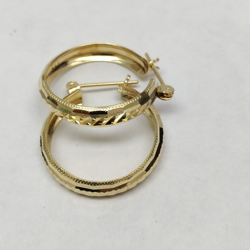 ARRACADAS PAR ORO 14 K 3.2 GRMS (SEMINUEVO)