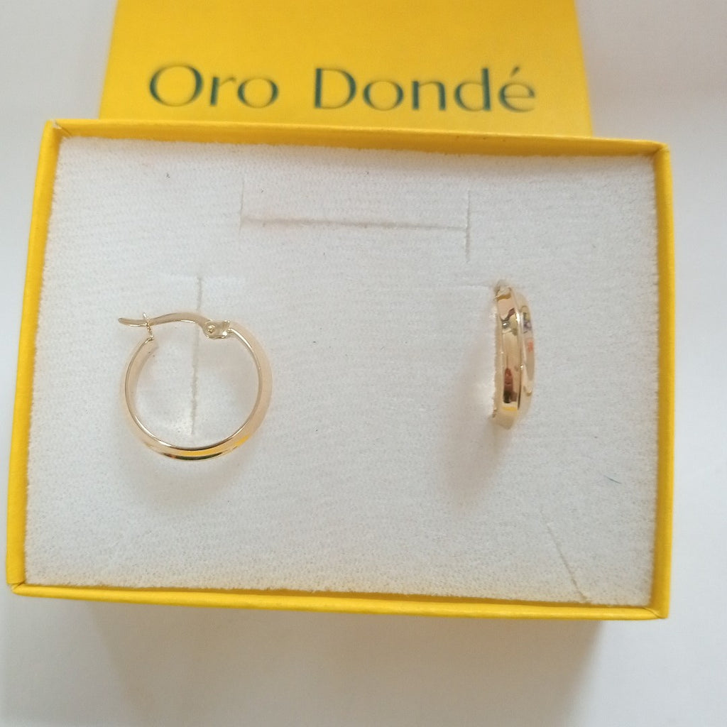 ARRACADAS ORO 14K 1.4 (NUEVO)