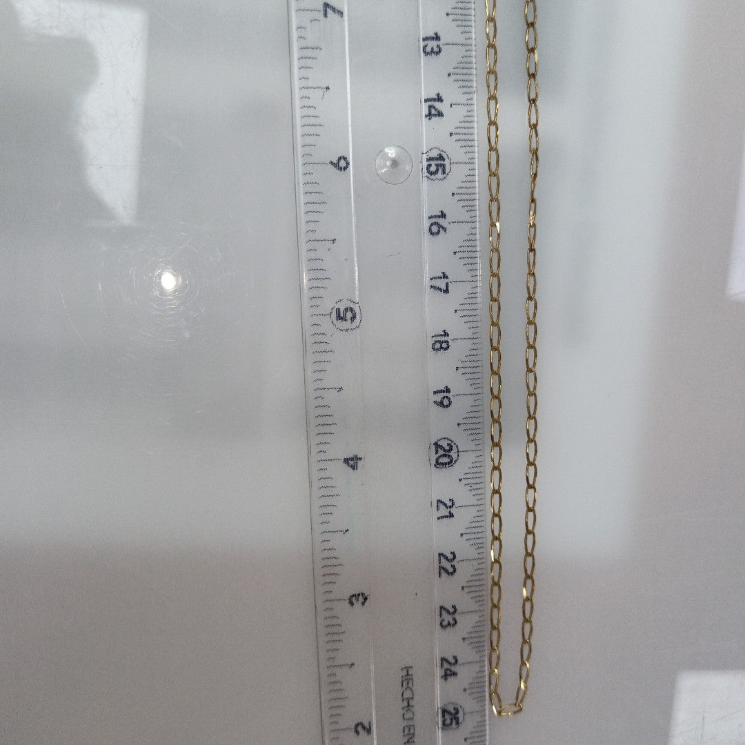 CADENA ORO 14 K 2.6 GRMS (SEMINUEVO)