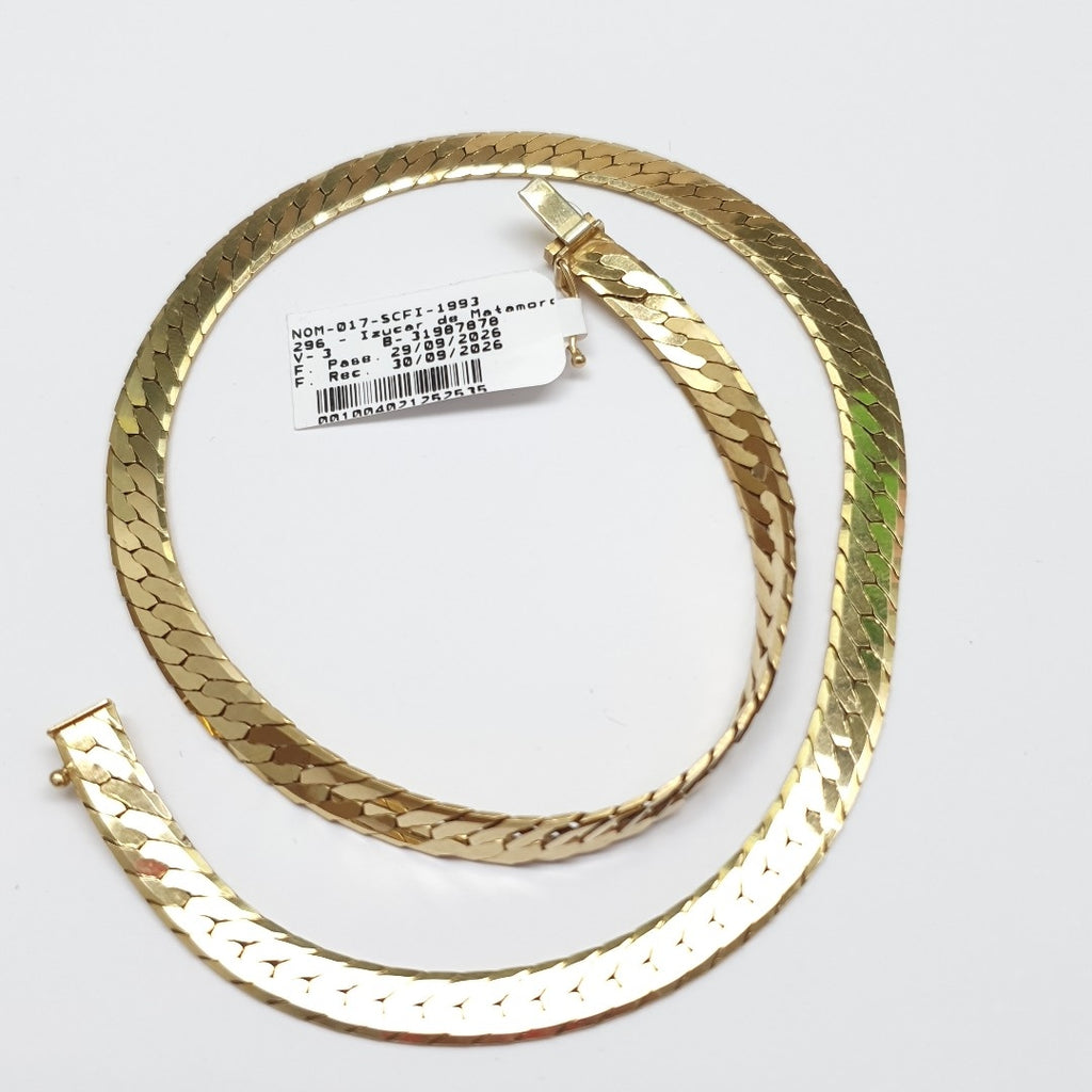 GARGANTILLA ORO 14 K 24.8 GRMS (SEMINUEVO)