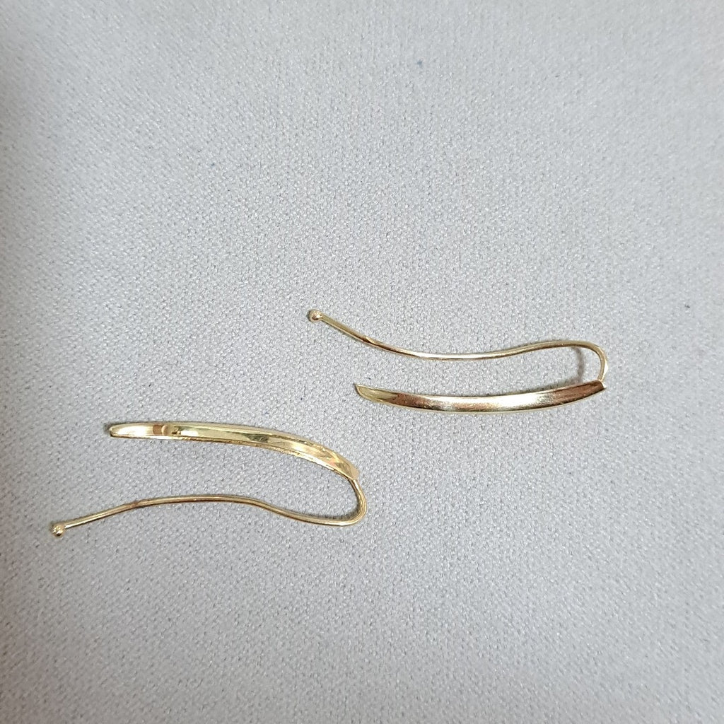 ARETES PAR ORO 14 K 1,10 GRMS (SEMINUEVO)