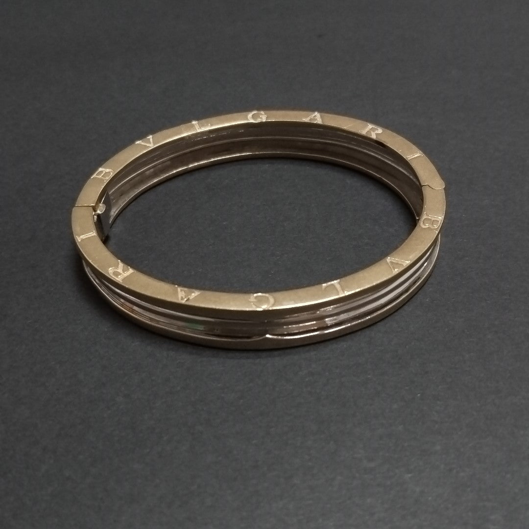 PULSERA RIGIDA ORO,ORO BLANCO 14 K 25,30 GRMS (SEMINUEVO)