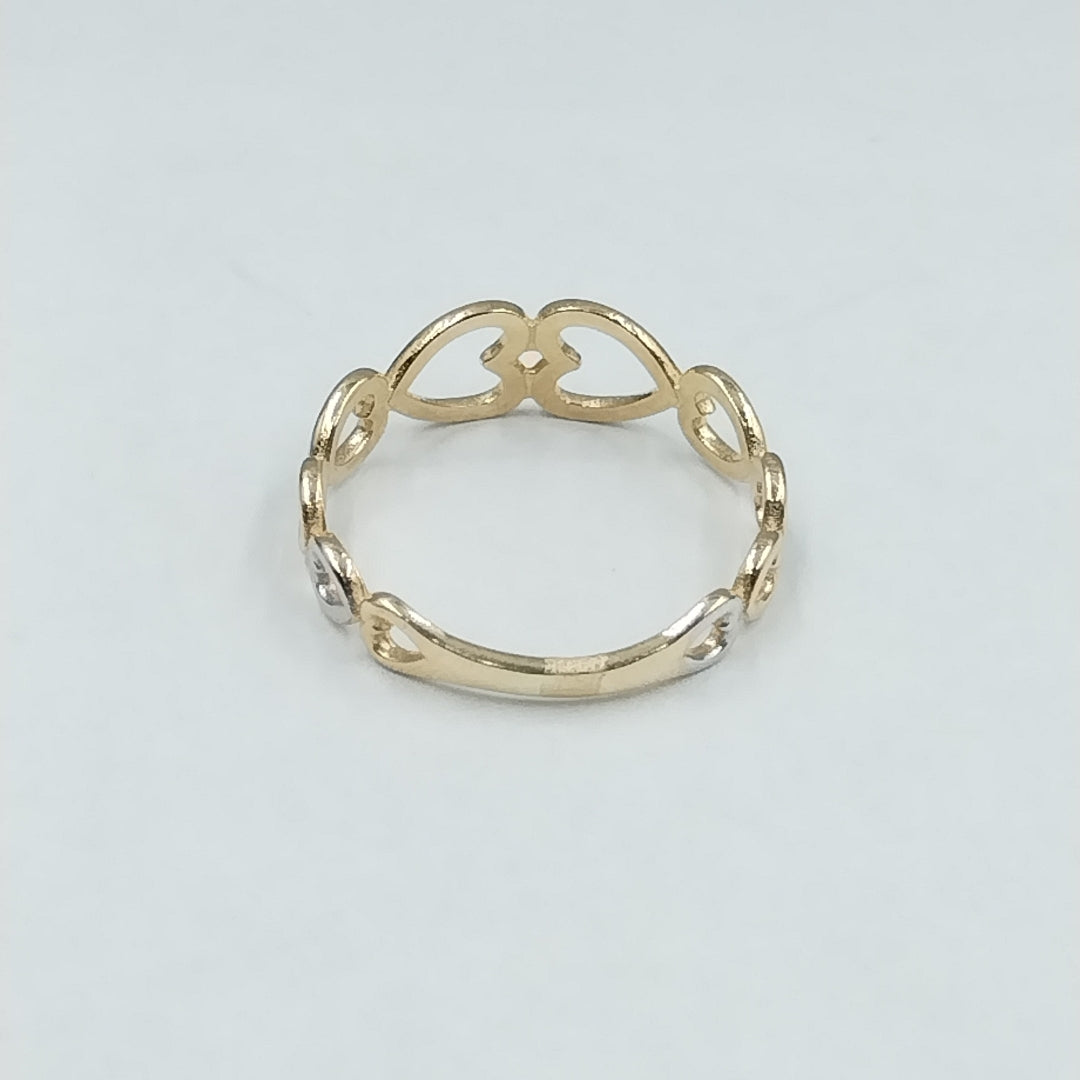 ANILLOS DAMA ORO 14K 2 (NUEVO)
