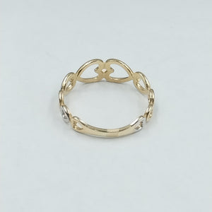 ANILLOS DAMA ORO 14K 2 (NUEVO)