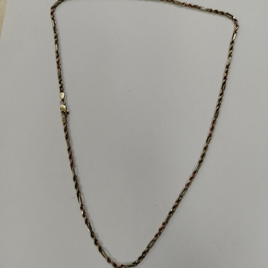 CADENA ORO, ORO COMBINADO 10 K 5 GRMS (SEMINUEVO)