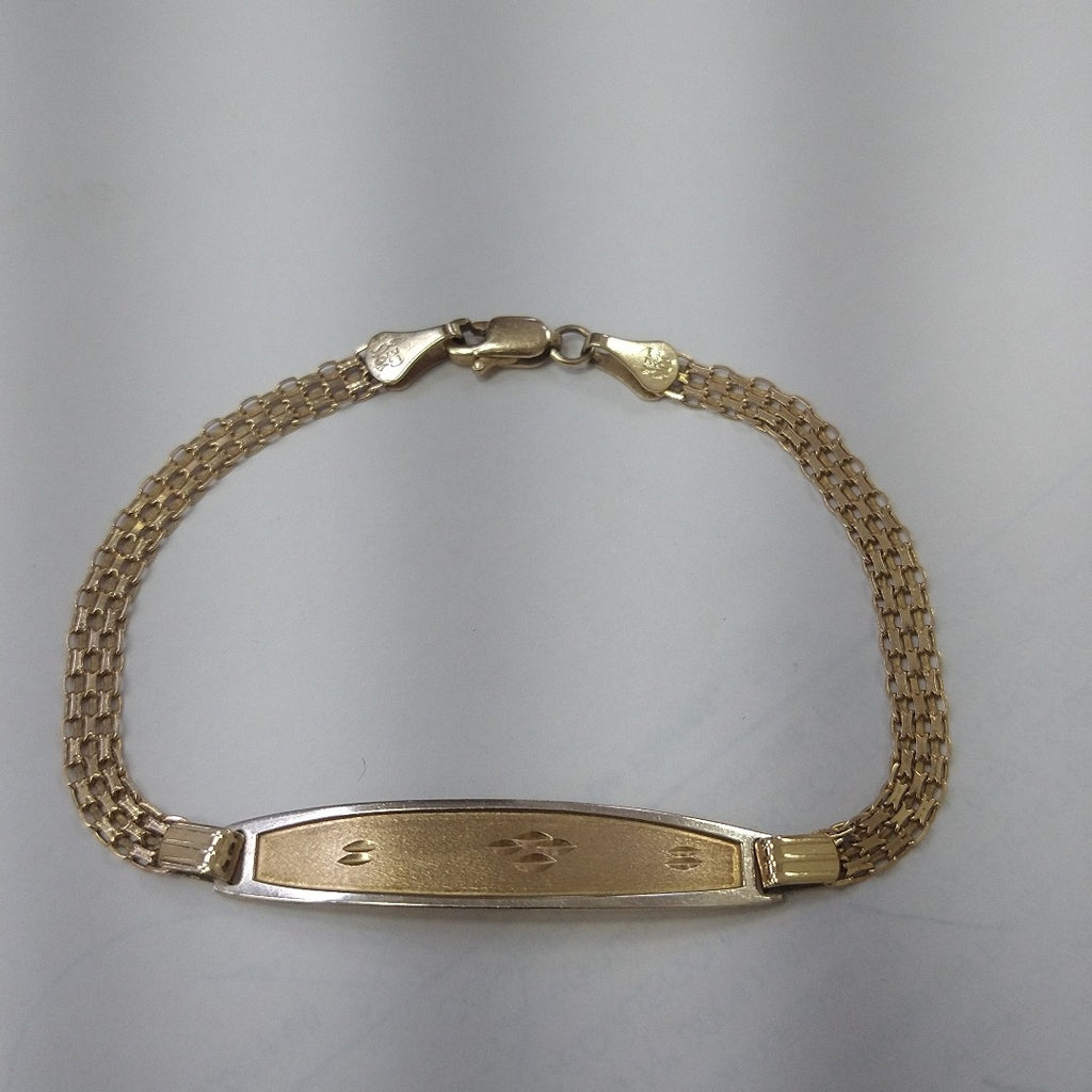 ESCLAVA ORO, ORO COMBINADO 10 K 4.2 GRMS (SEMINUEVO)