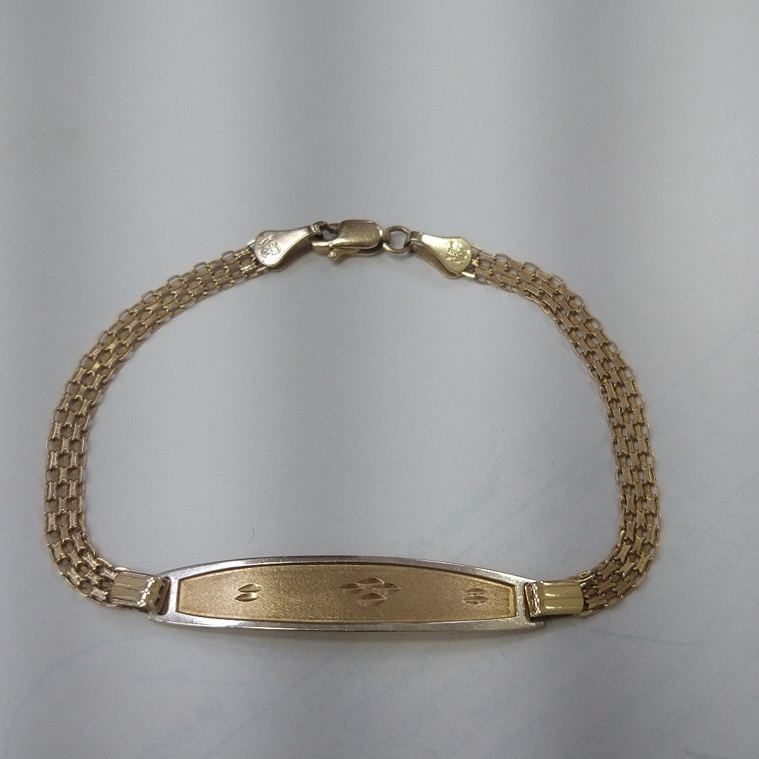 ESCLAVA ORO, ORO COMBINADO 10 K 4.2 GRMS (SEMINUEVO)