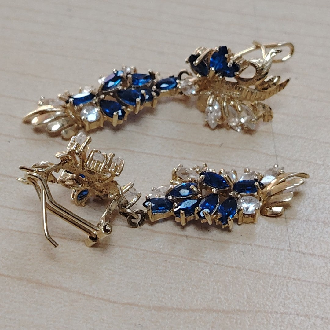 ARETES PAR ORO 14 K 11,20 GRMS (SEMINUEVO)