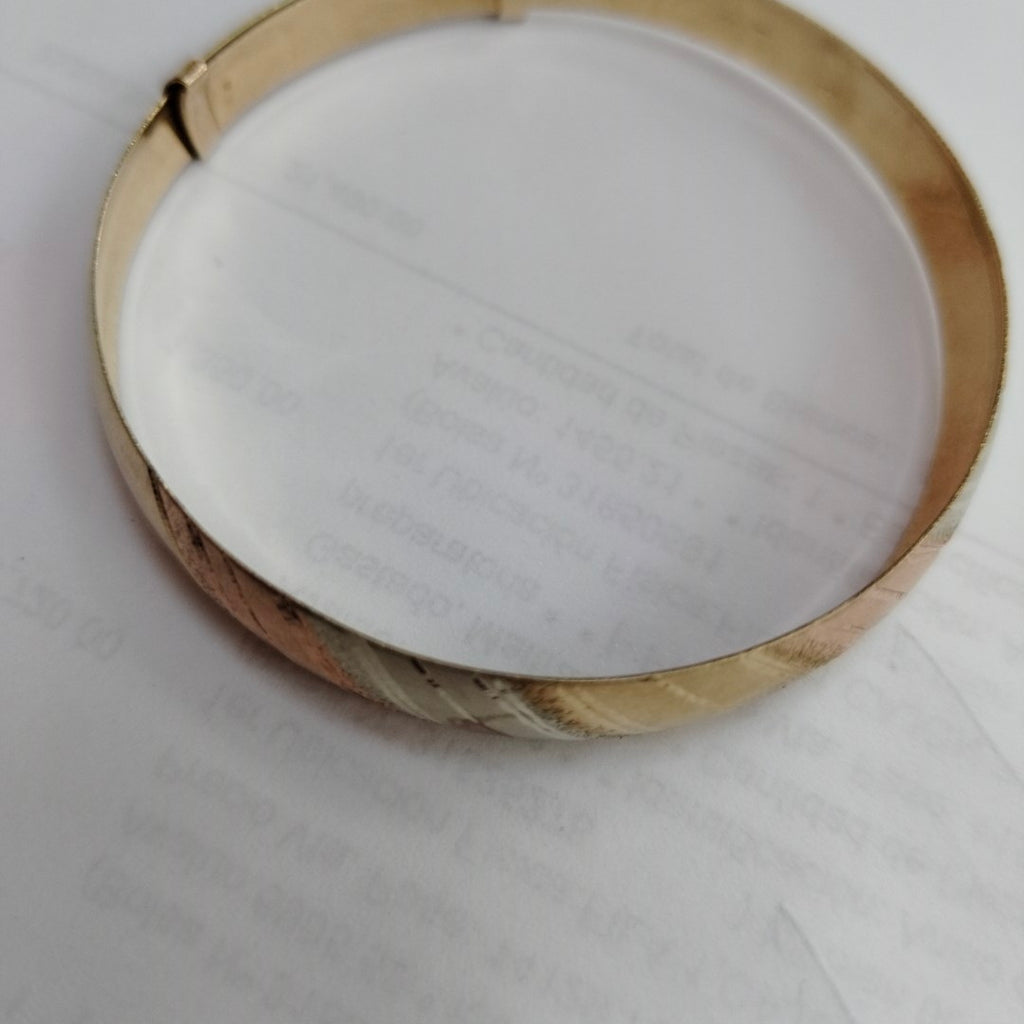 PULSERA RIGIDA ORO 10 K 6,90 GRMS (SEMINUEVO)