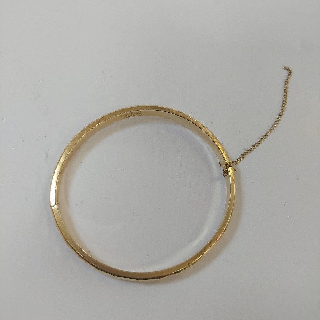PULSERA RIGIDA ORO 18 K 9.9 GRMS (SEMINUEVO)