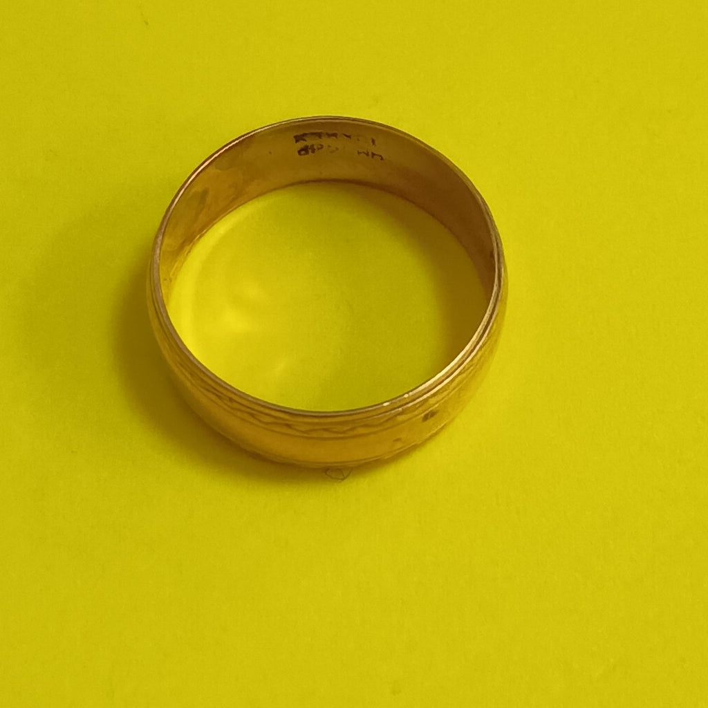 ARGOLLA ORO 10 K 1.7 GRMS (SEMINUEVO)