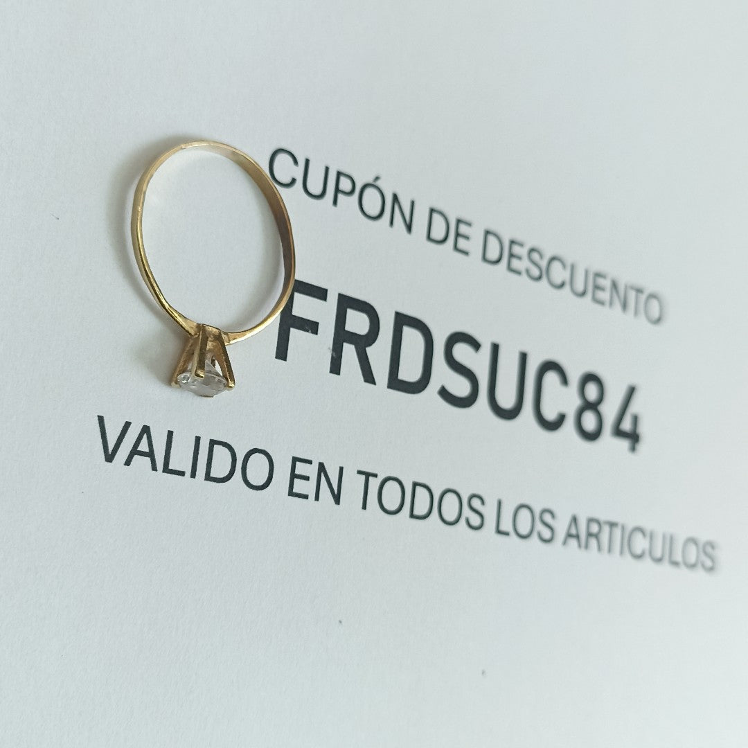 SOLITARIO ORO 8 K 1,20 GRMS (SEMINUEVO)