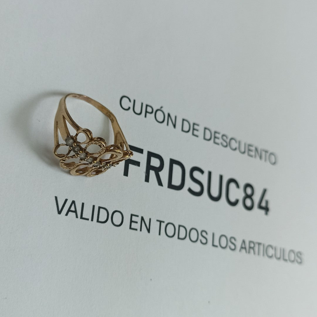 ANILLO ORO 10 K 2,20 GRMS (SEMINUEVO)