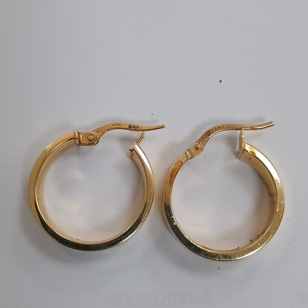 ARRACADAS PAR ORO 14 K 2,10 GRMS (SEMINUEVO)