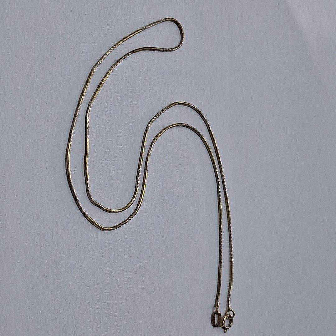 GARGANTILLA ORO 10 K 3.8 GRMS (SEMINUEVO)