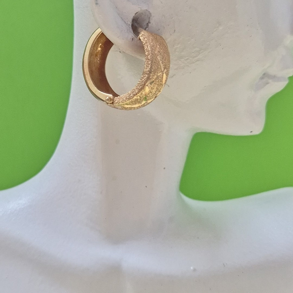 ARRACADAS PAR ORO 14 K 3,30 GRMS (SEMINUEVO)