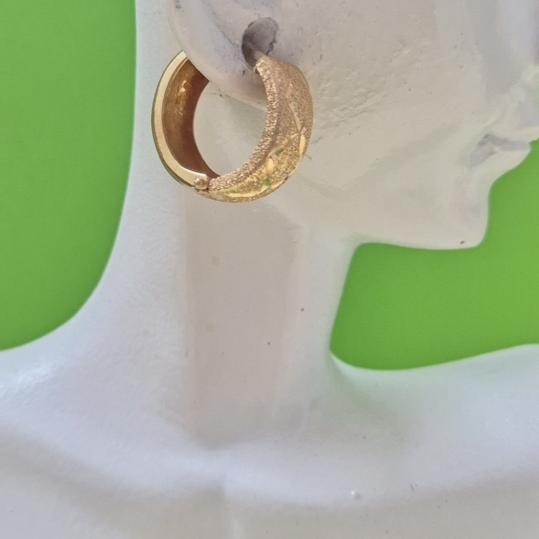 ARRACADAS PAR ORO 14 K 3,30 GRMS (SEMINUEVO)