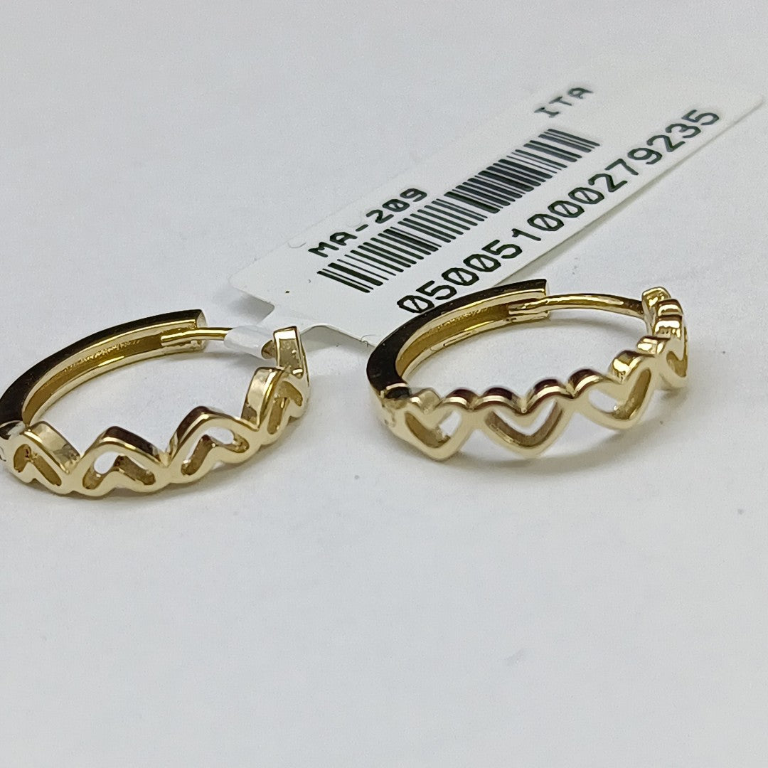 HUGGIES ORO 14K 1.4 (NUEVO)