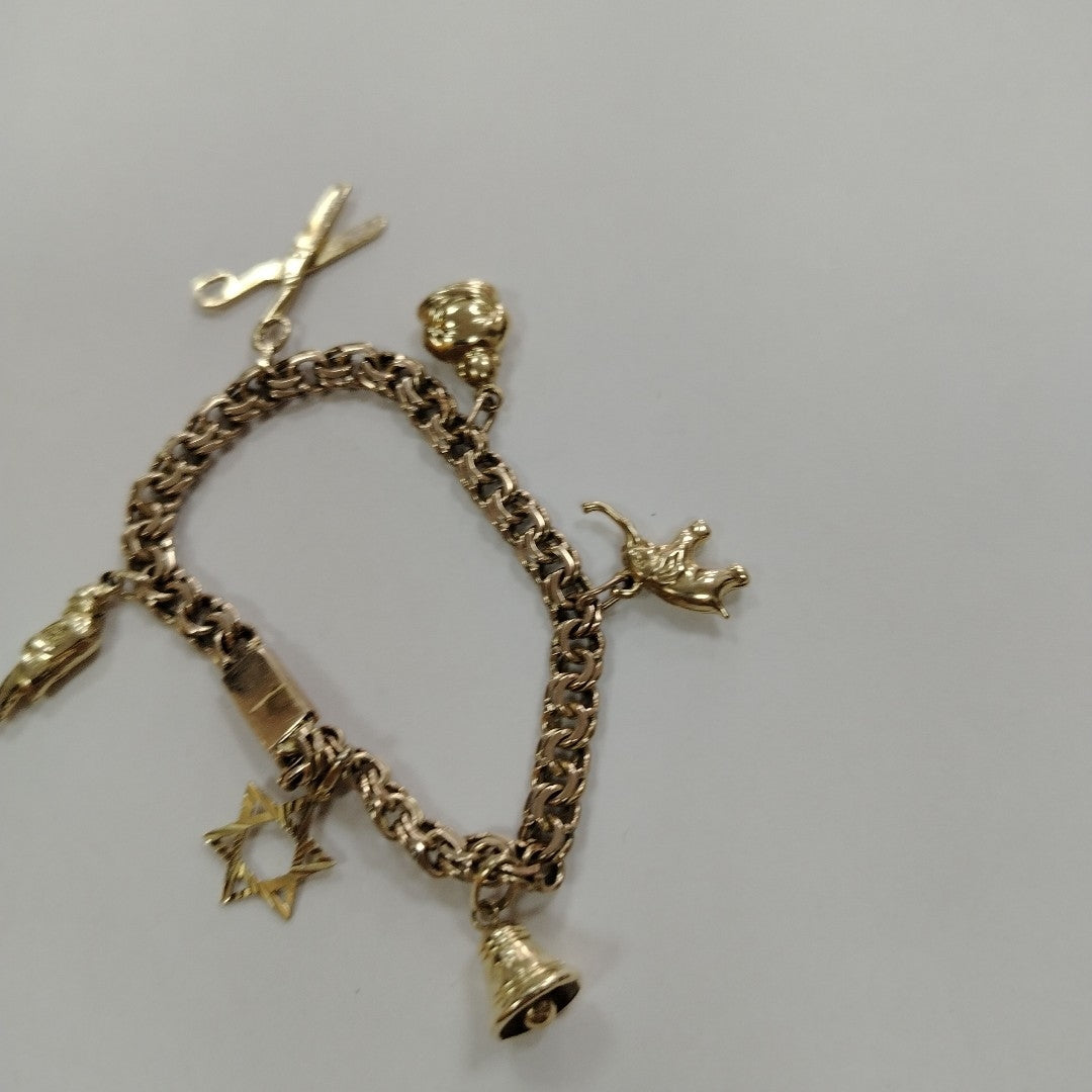 PULSERA ORO 14 K 13,90 GRMS (SEMINUEVO)