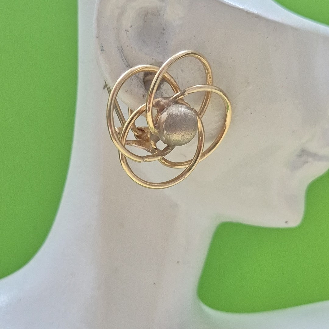 ARETES PAR ORO 10 K 4.1 GRMS (SEMINUEVO)